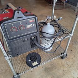 Lincoln Power Mig 180c Welder 