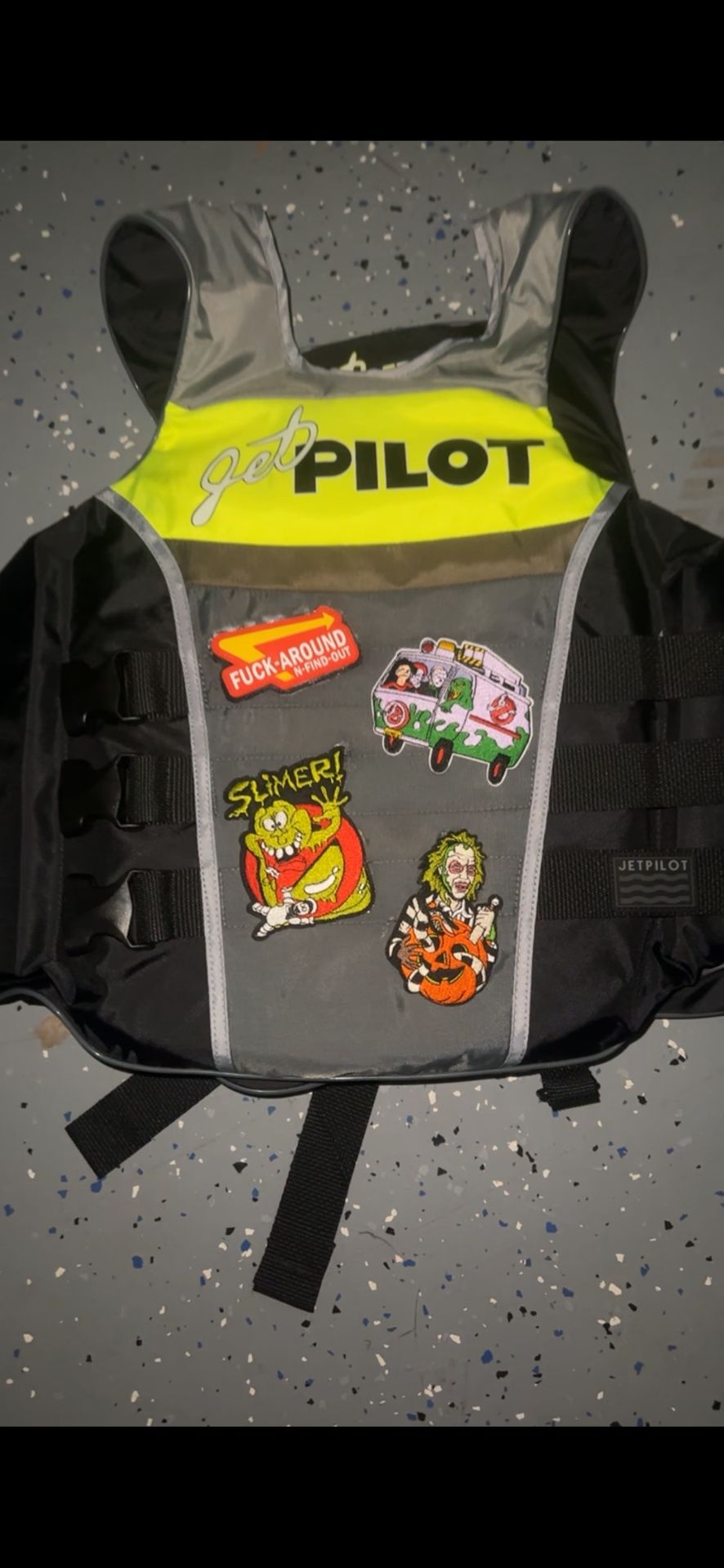 Custom Jet Pilot Life Vest