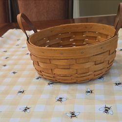 Longaberger darning basket