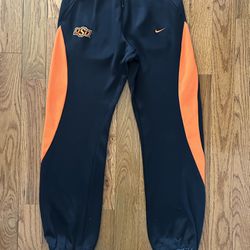 Oklahoma State University OSU Nike Vintage Jogger Pants Size Small