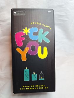 New Novelty Candle