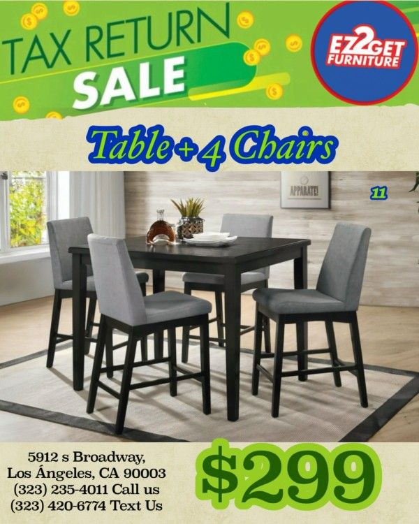 Dining Tale Set, $50 dollar down ask me how?