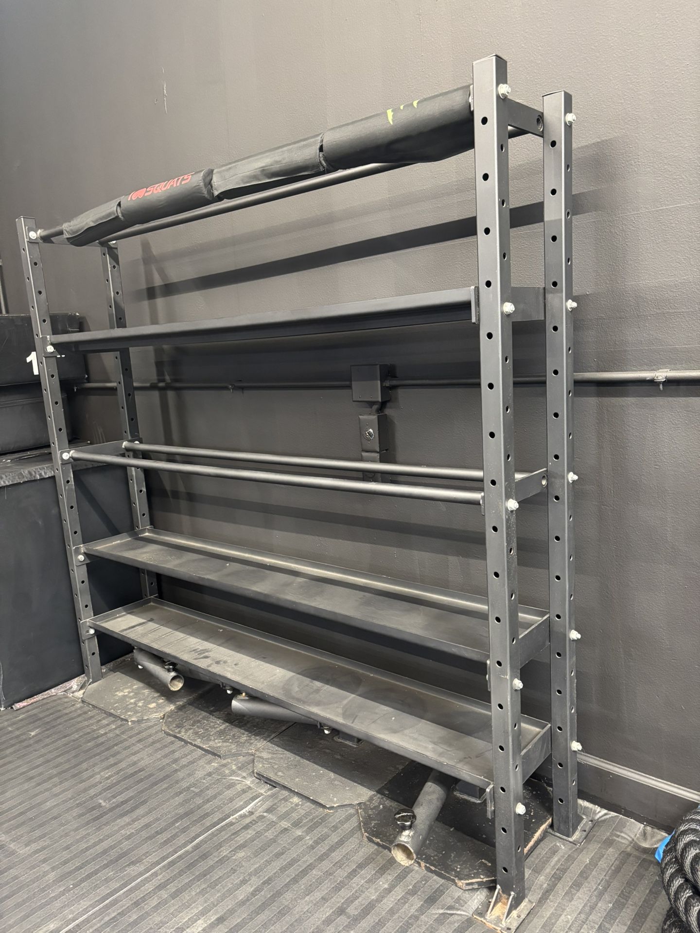 Heavy Duty Horizontal Dumbbells, Medicine Balls And Kettle Bell Adjustable Storage Weights Rack 2 Available $400 EACH OR TAKE BOTH FOR ONLY $750