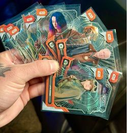 Awesome 👏! ‼️ Star Wars High Tek 2024 Trading Cards Lot (10 Cards - Throne Room Base)