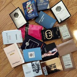 perfume travels size  $ 2.00each 