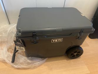 Yeti Tundra Haul Cooler on wheels