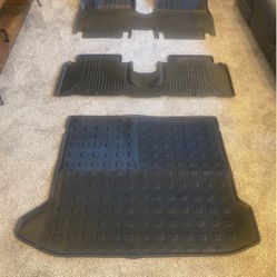Hyundai Ioniq 5 22-24 (with Movable Console)  All Weather Floor Liners