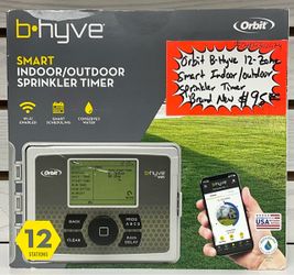Orbit B-Hyve12-Zone Smart Indoor/ Outdoor Sprinkler Timer Brand New