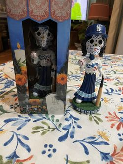 Dodgers Bobblehead Dia De Los Muertos Trade For Ohtani Decoy. 