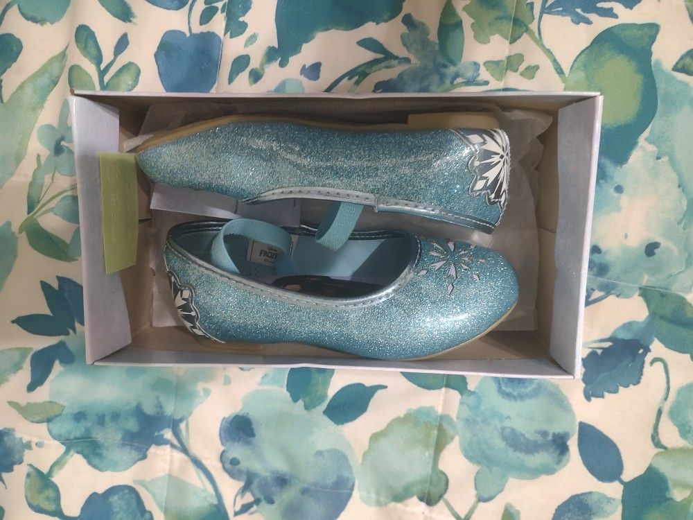 Disney Frozen Elsa and Anna toddler girls Mary Jane Shoes