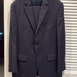Navy Blue Michael Kors Suit