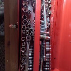 Lots Of Tools Mostly Craftsman, Husky Tool Box 