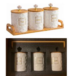 Ceramic Canisters Set