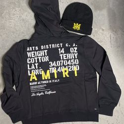 AMIRI HOODIE + HAT