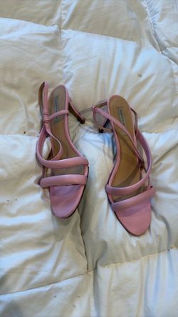 10-bubblegum pink strappy SAKS heel