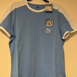 Puma Manchester City Soccer Shirt Size Large Men New 