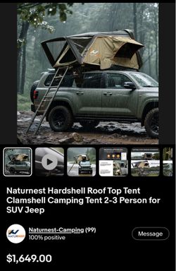 NATURNEST ROOFTOP TENT