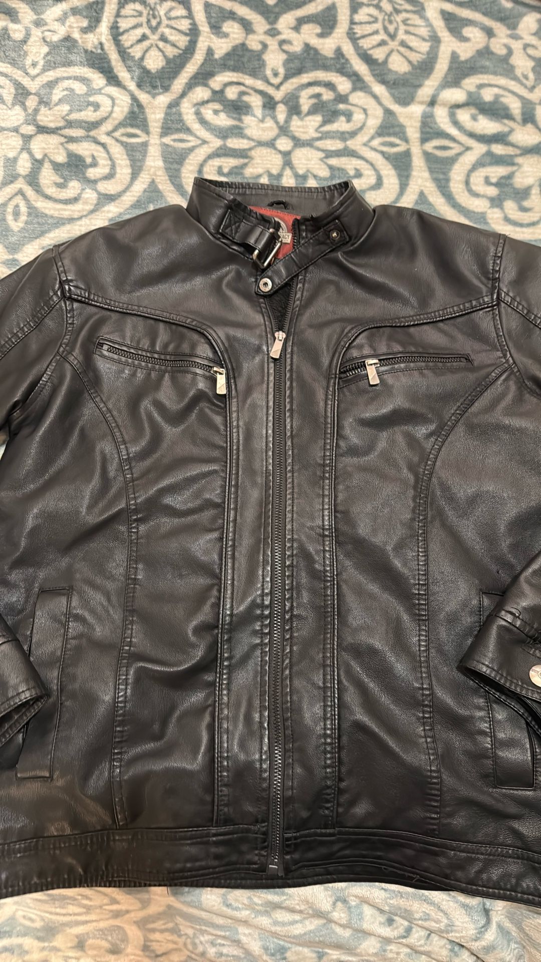Leather Jacket Size Small