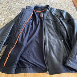Women's Leather Motorcycle Jacket 