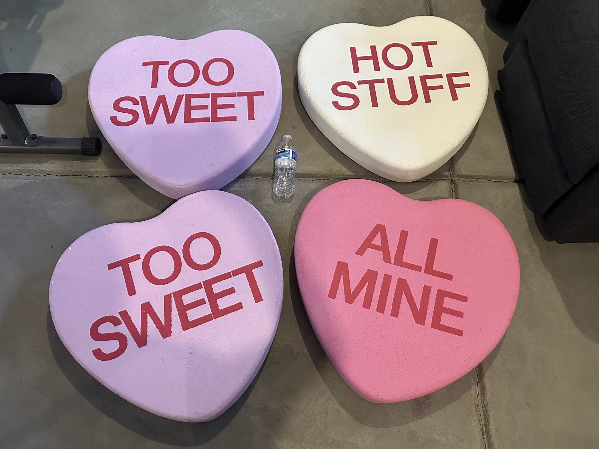 Styrofoam Valentines Decor/props Candies $3 Each