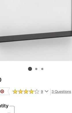 Metal Wall Shelf Black