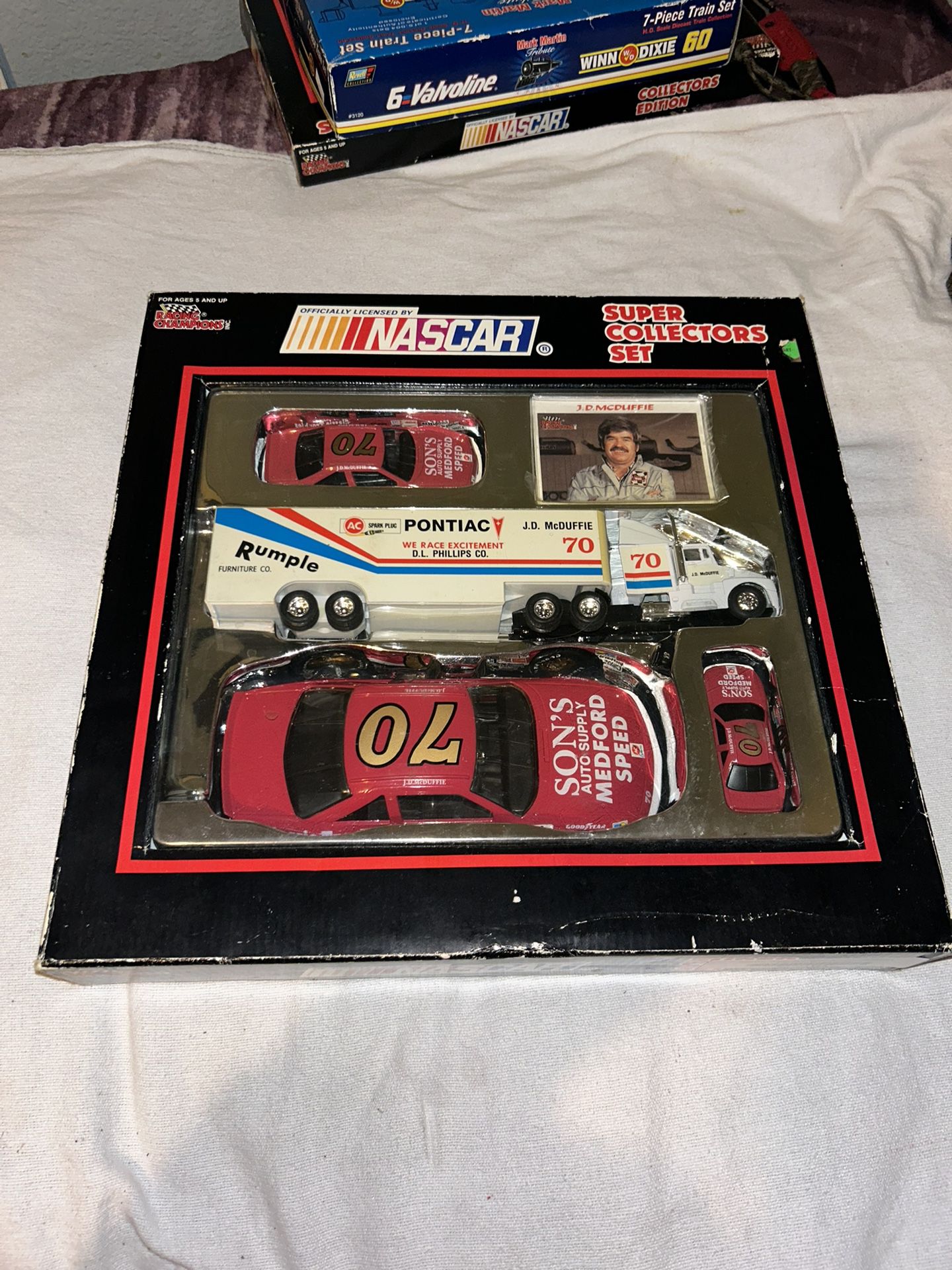 1992 Racing Champions Nascar Super Collectors Set –j.d. Mcduffie 70