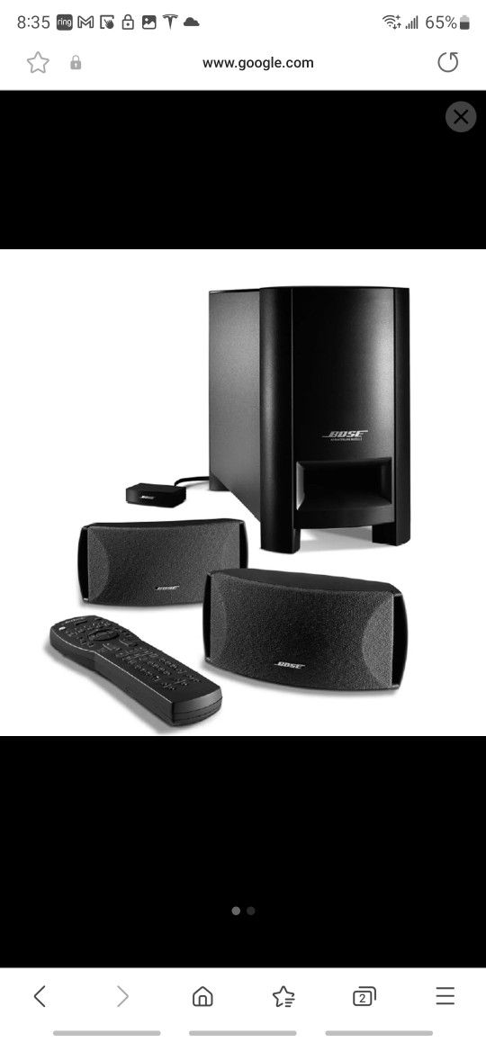Bose Cinemate II Series 2.1 Speaker System