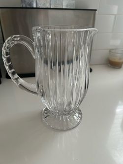 Mikasa Park Lane Crystal Pitcher