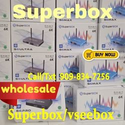 SUPERBOX S6 ULTRA  SMART TV BOX - BRAND NEW  - AUTHORIZED DEALER  - 1 YEAR WARRANTY ‼ 