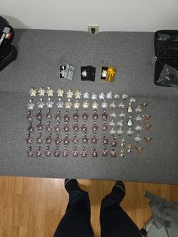 Wholesale Lot – 84 Iced CZ Stainless Steel Pendants