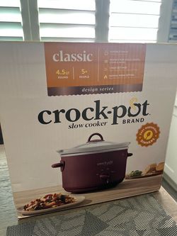 Crock pot slow cooker