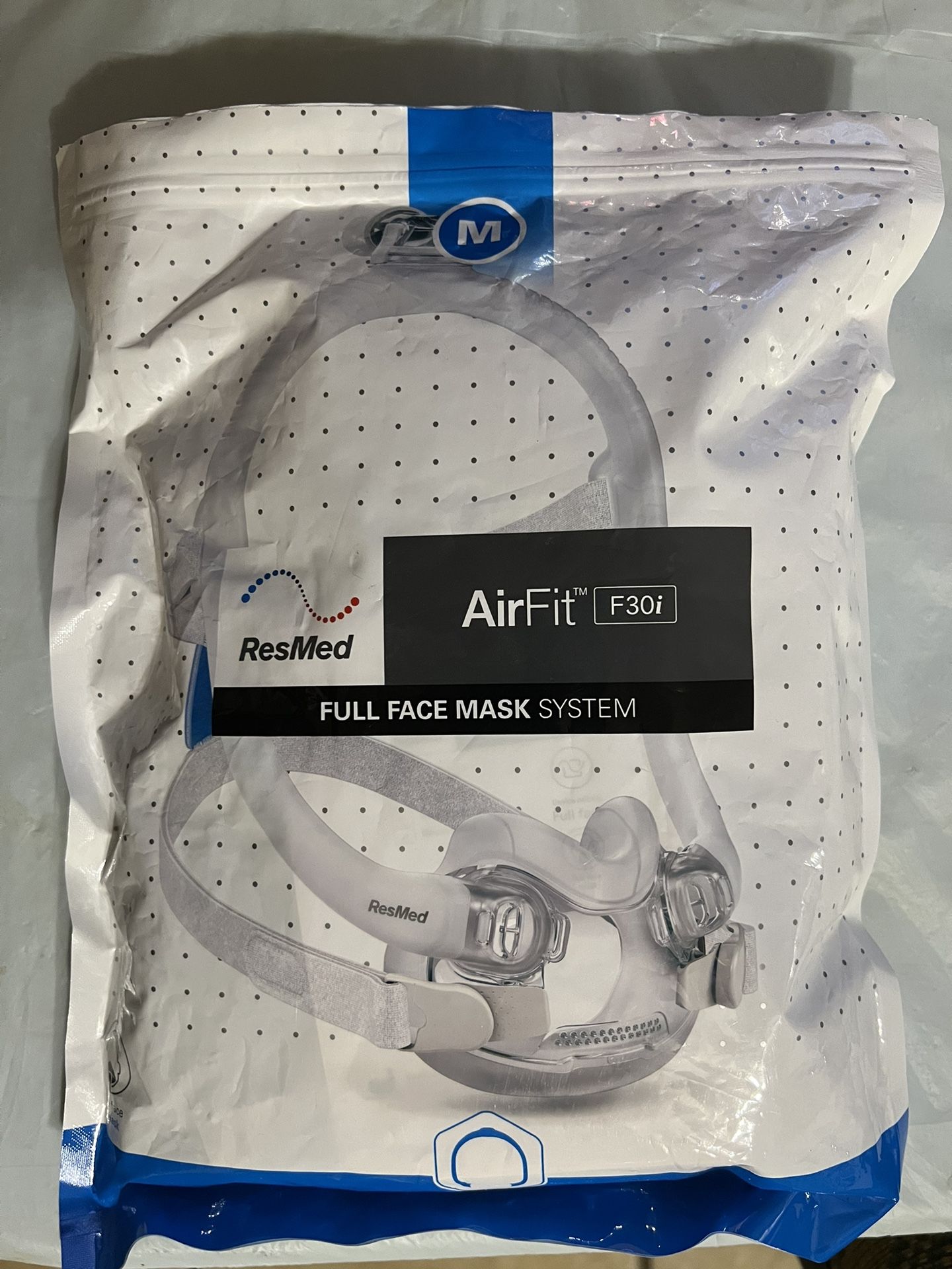 ResMed F30i Full Face System Size M/STANDARD - AMER AirFit System