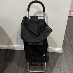 Folding Trolley Dolly - foldable shopping cart