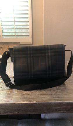 Authentic Burberry book bag/ diaper bag