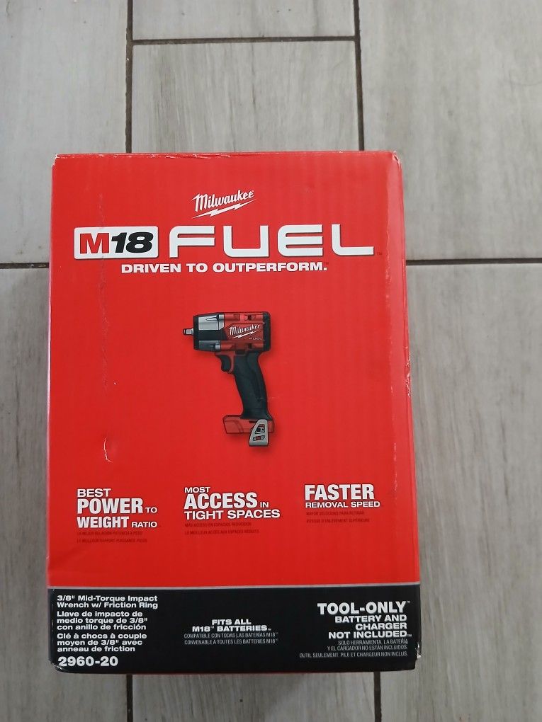 Milwaukee M18 Fuel Impact 3/8 Mid Torque Wrench