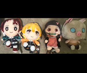 Demon Slayer character plushie's
