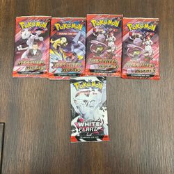 Destined Rivals And White Flare Pokemon Cards 