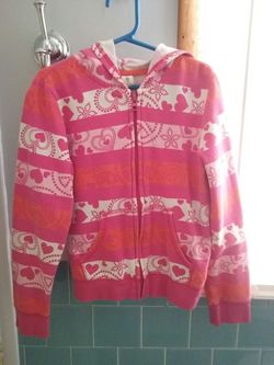 Old Navy zip-up hoodie excellent condition size 8