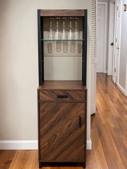 Wooden Bar Cabinet