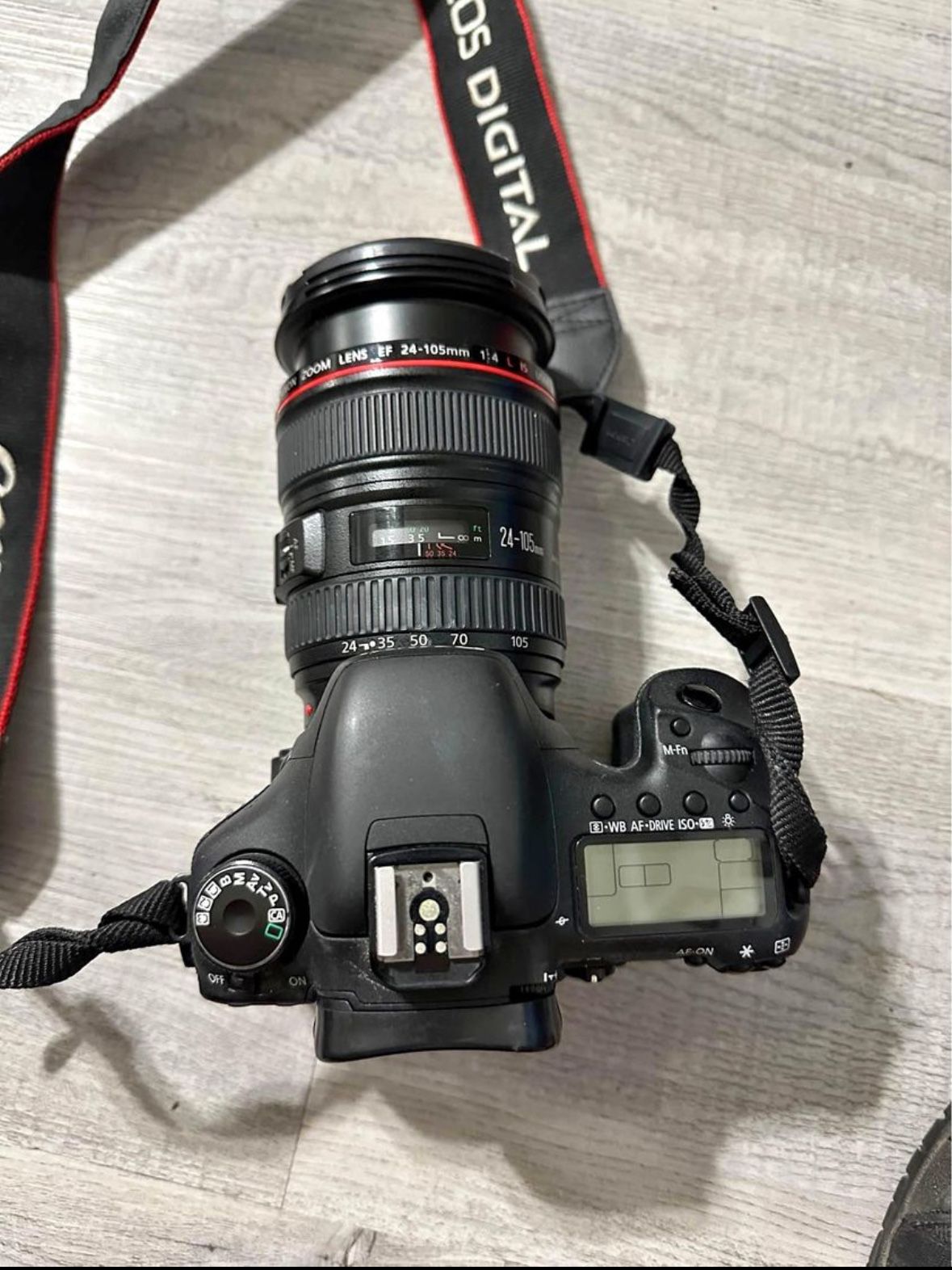 Cannon eos 7D camera and 24-105 lens