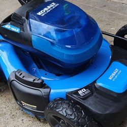 Kobalt 40-Volt Brushless Lithium Ion 20-in Cordless Electric Lawn Mower (Battery not Included)