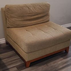 Oversized Armless Chairs