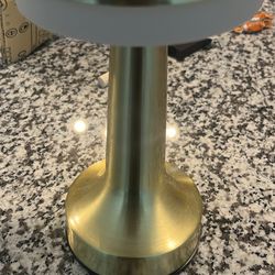 Gold lamp