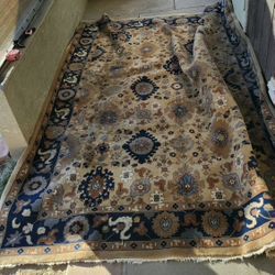 Hand-Knotted Persian Wool Rug