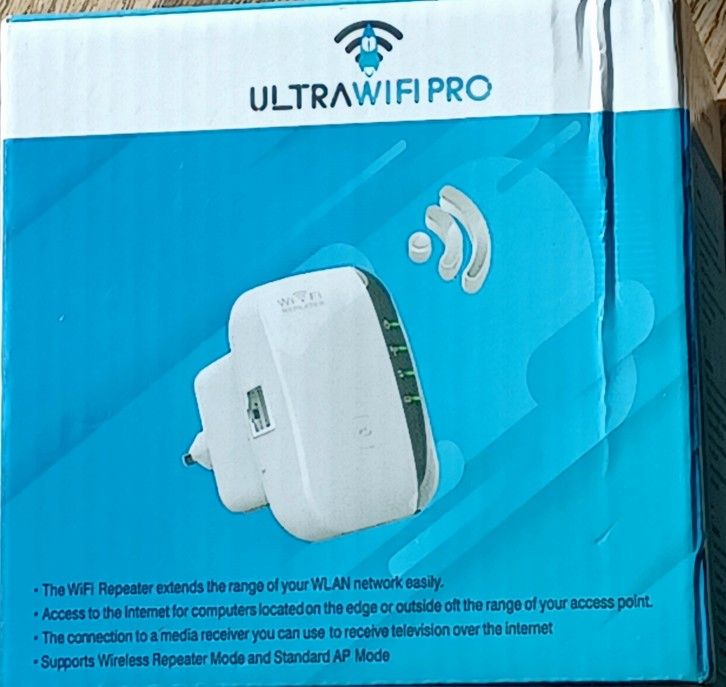 Ultra Wifi Pro Booster Repeater Range Extender 300Mps