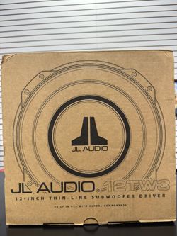 JL AUDIO 12TW3-D8