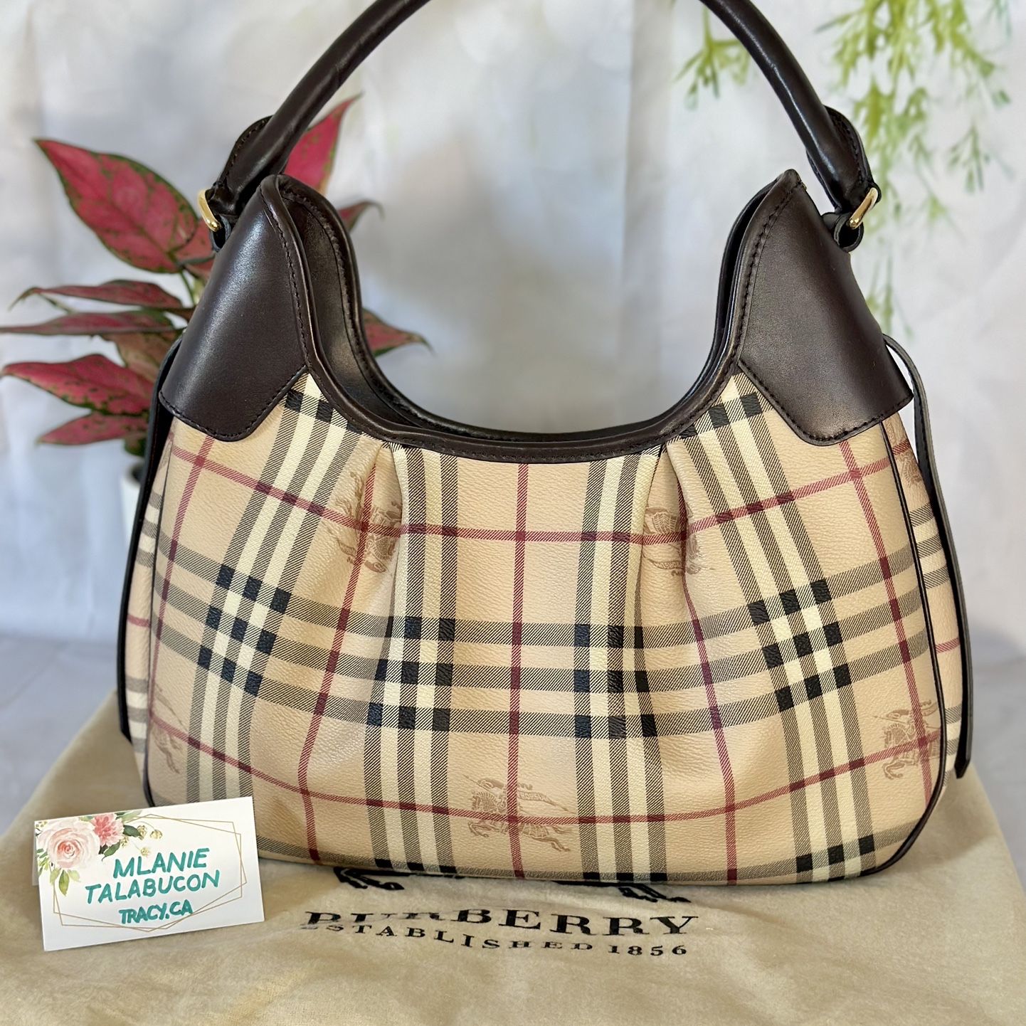Authentic Burberry Brooklyn Hobo Bag for Sale in Tracy CA OfferUp