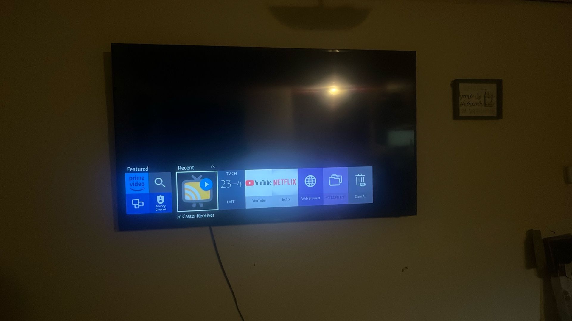 65in samsung smart TV