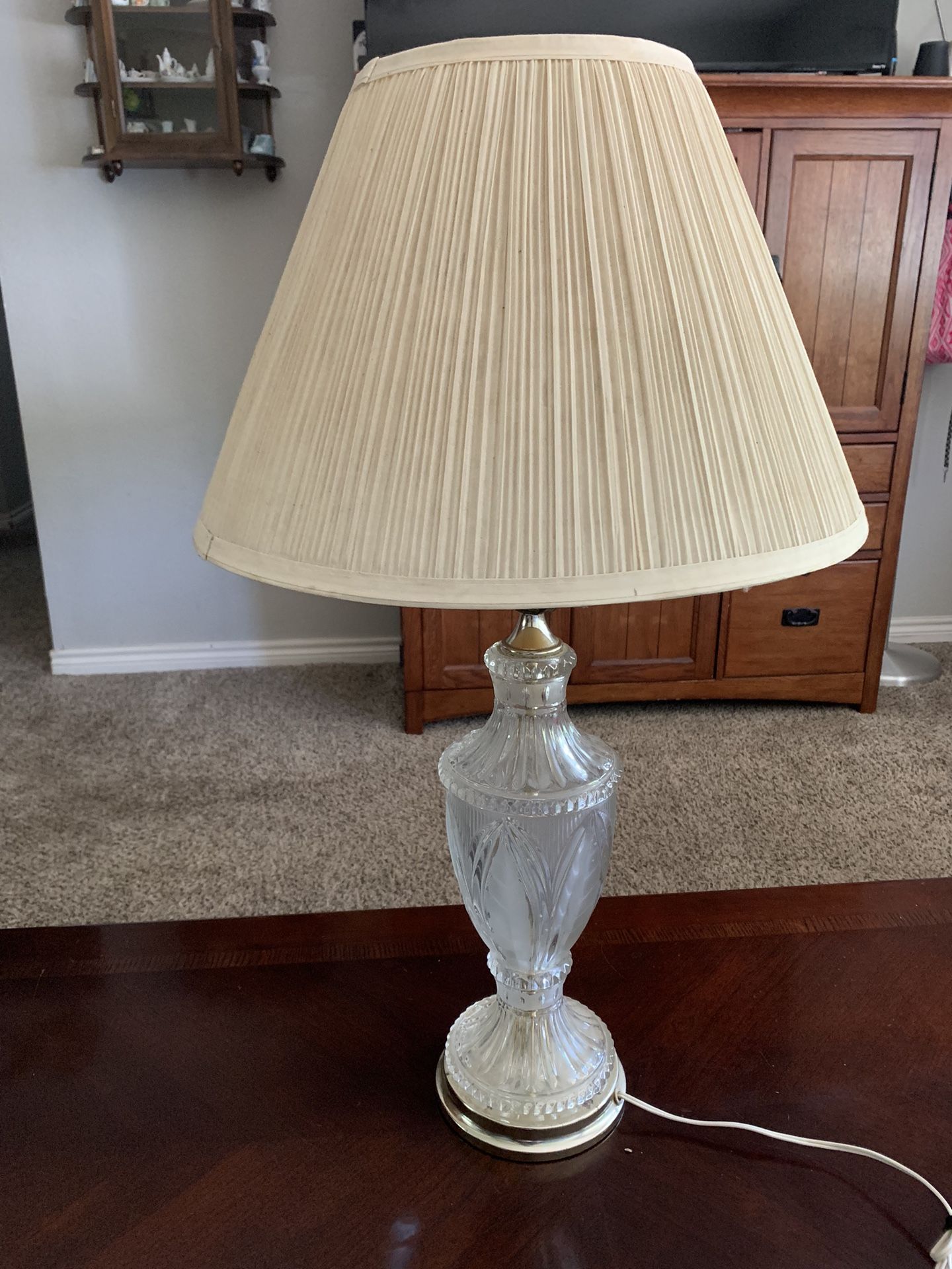 Crystal Lead Lamp