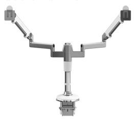 Human Scale Dual Monitor Holder.